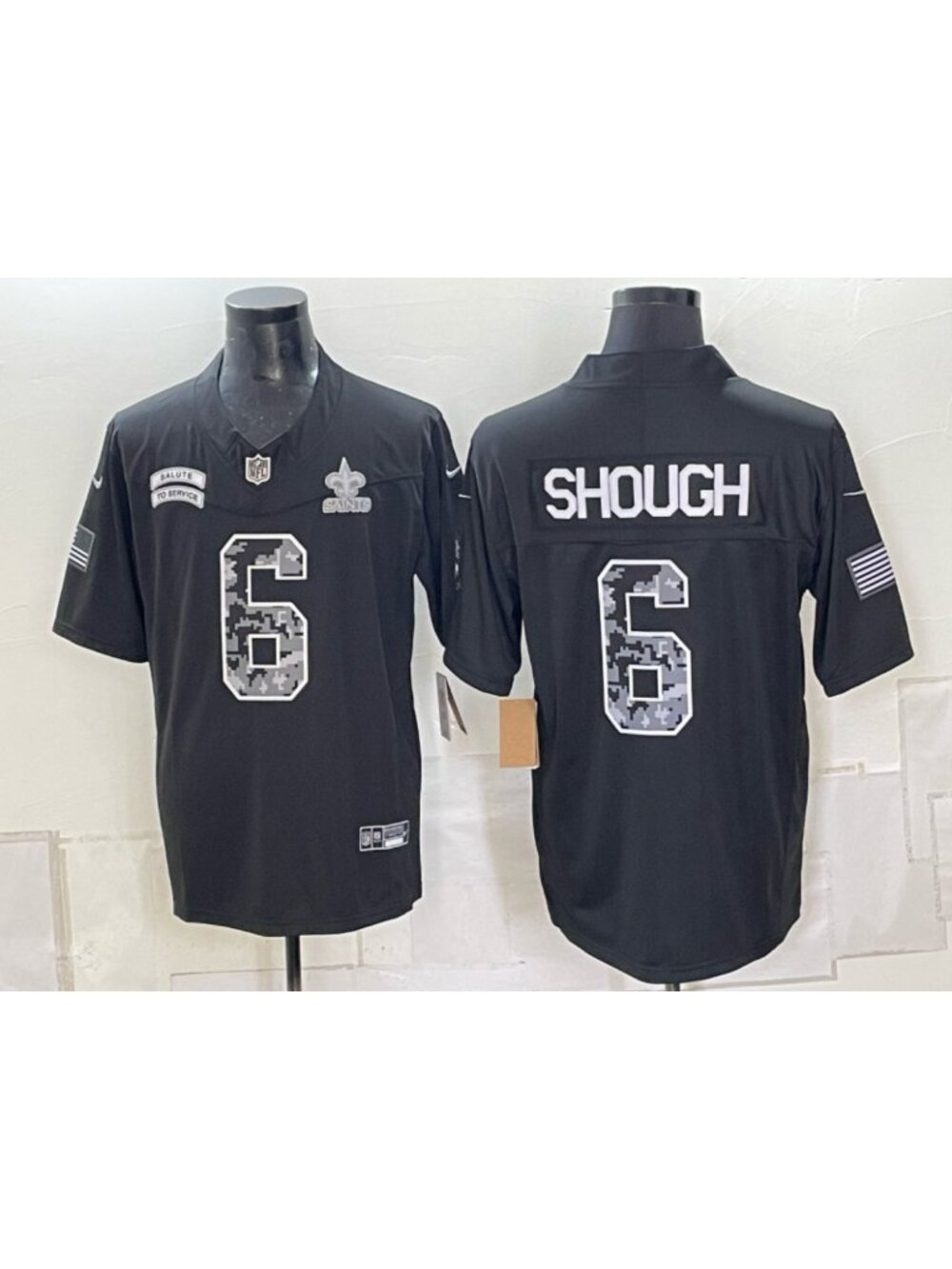 Tyler Shough Black STS Jersey Stitched